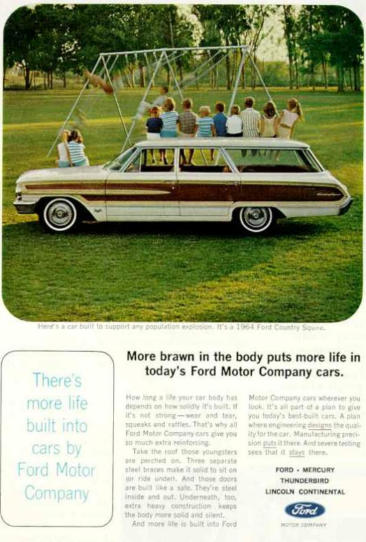 1964 Ford Auto Advertising